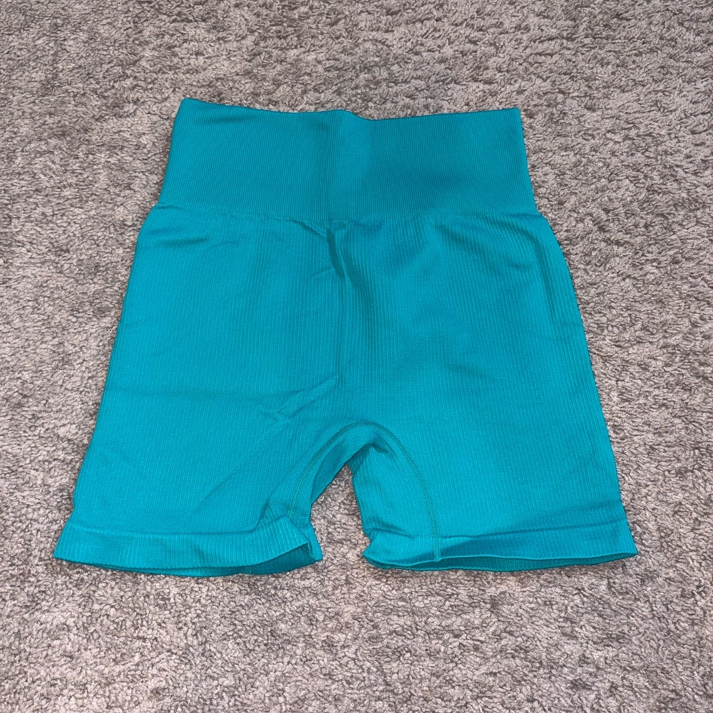 Teal Women's Bike Shorts